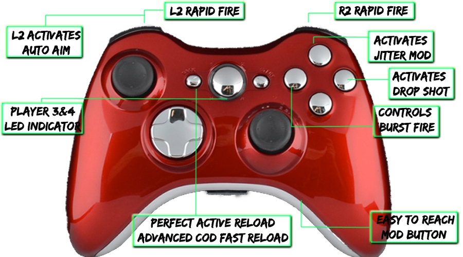 Xbox Red Controller